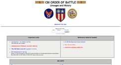 Desktop Screenshot of cbi-history.com